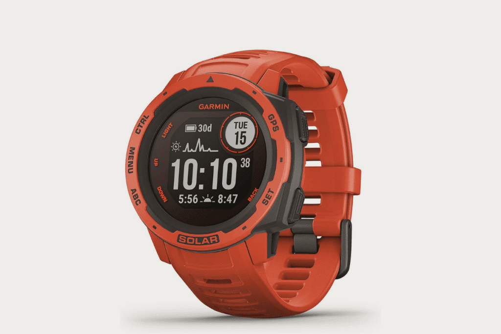 What does the Garmin instinct do