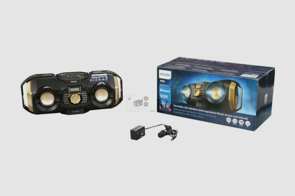 Philips PX840T Bluetooth Boombox Speaker Performance and Sound Quality