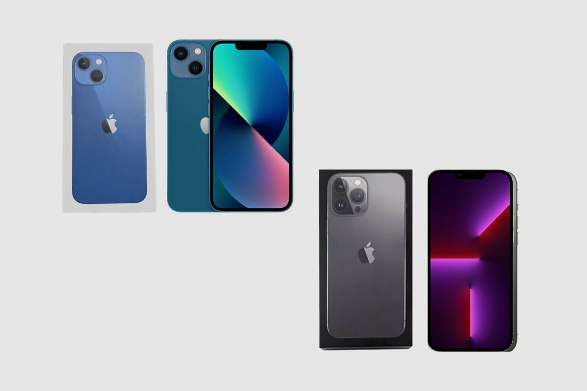 Apple iPhone 13 vs iPhone 13 pro