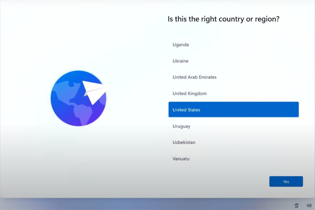 Step 3 - Set Up Your Language & Region 