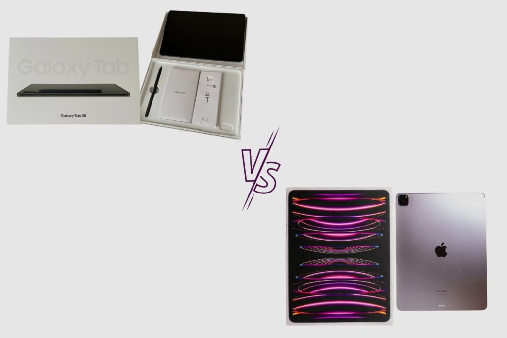 Samsung Galaxy Tab S8 Vs The iPad (2022)