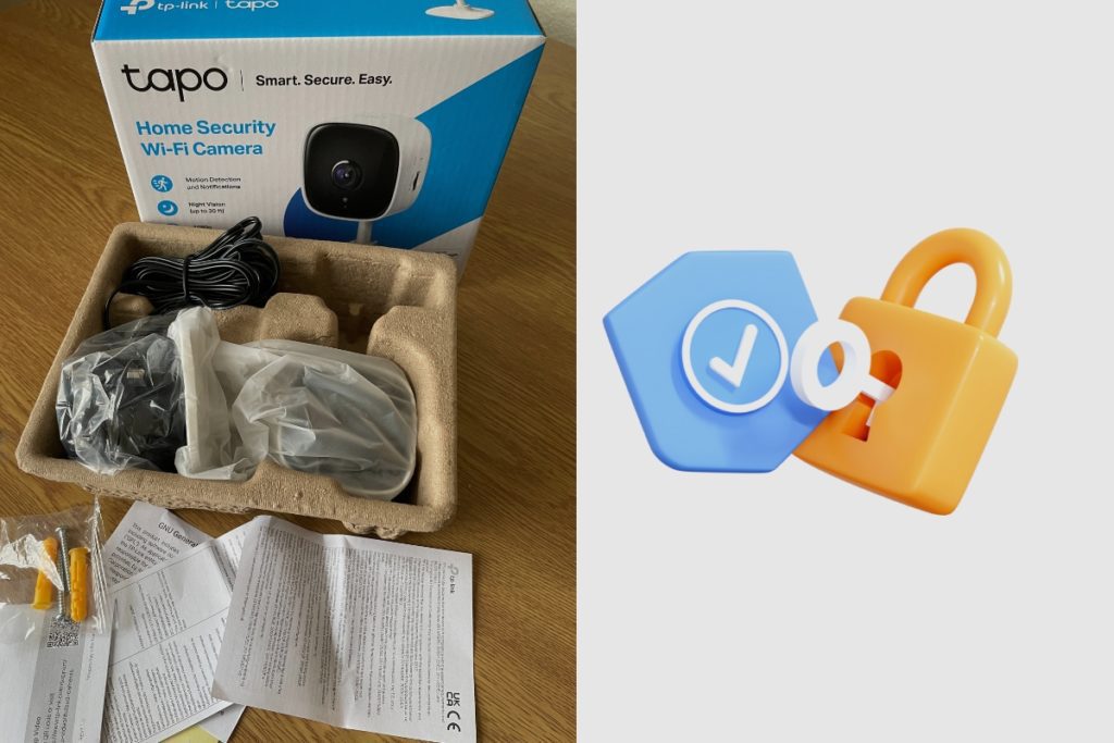 How does the Tapo C100 keep data safe in general