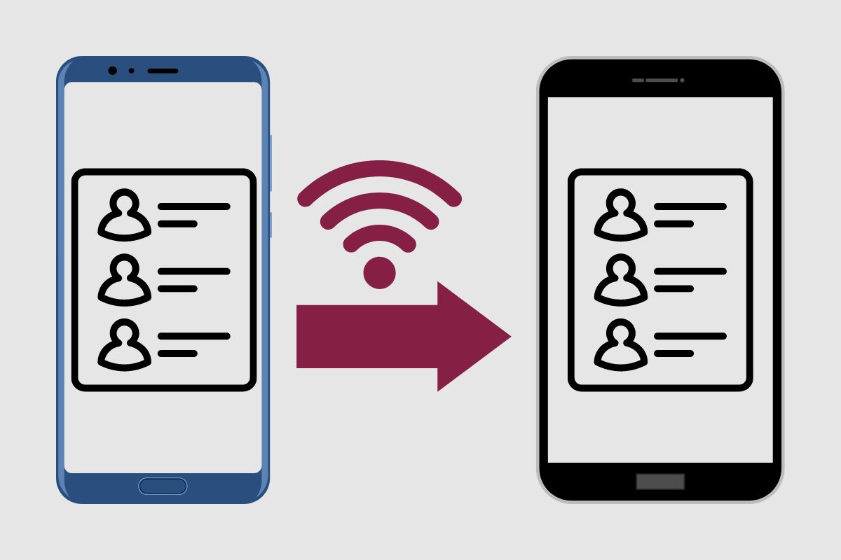 How to Transfer Contacts from Android to Android via WiFi