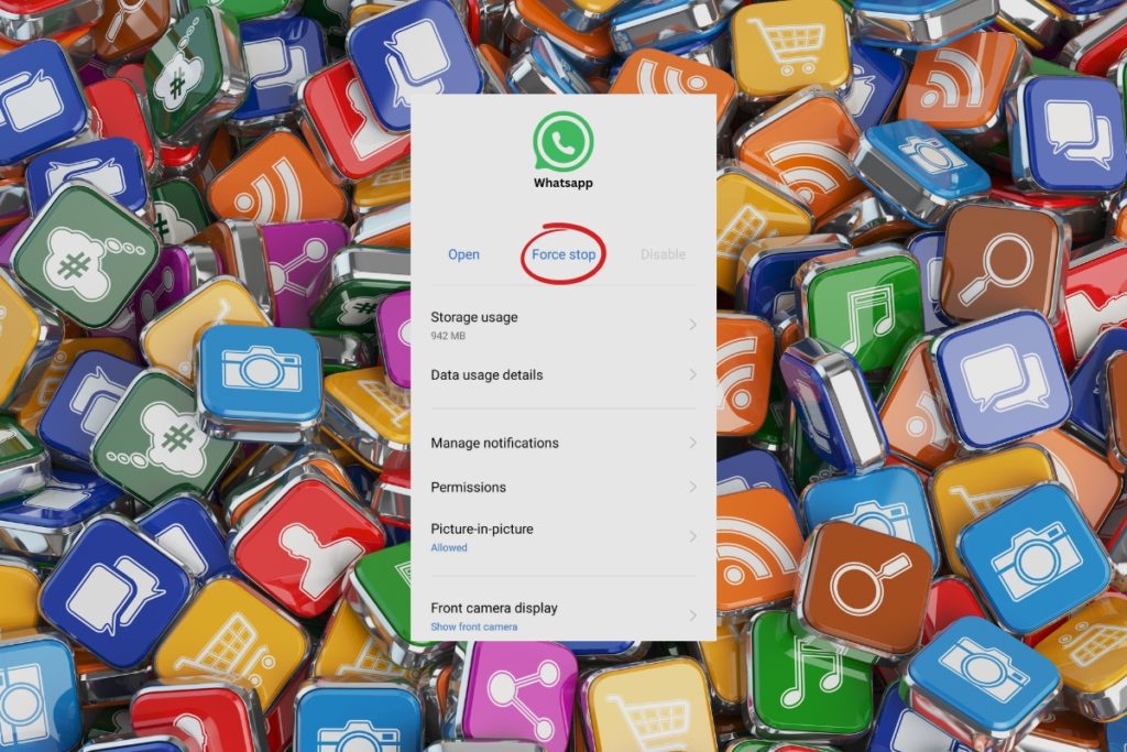 When to Force Stop an App